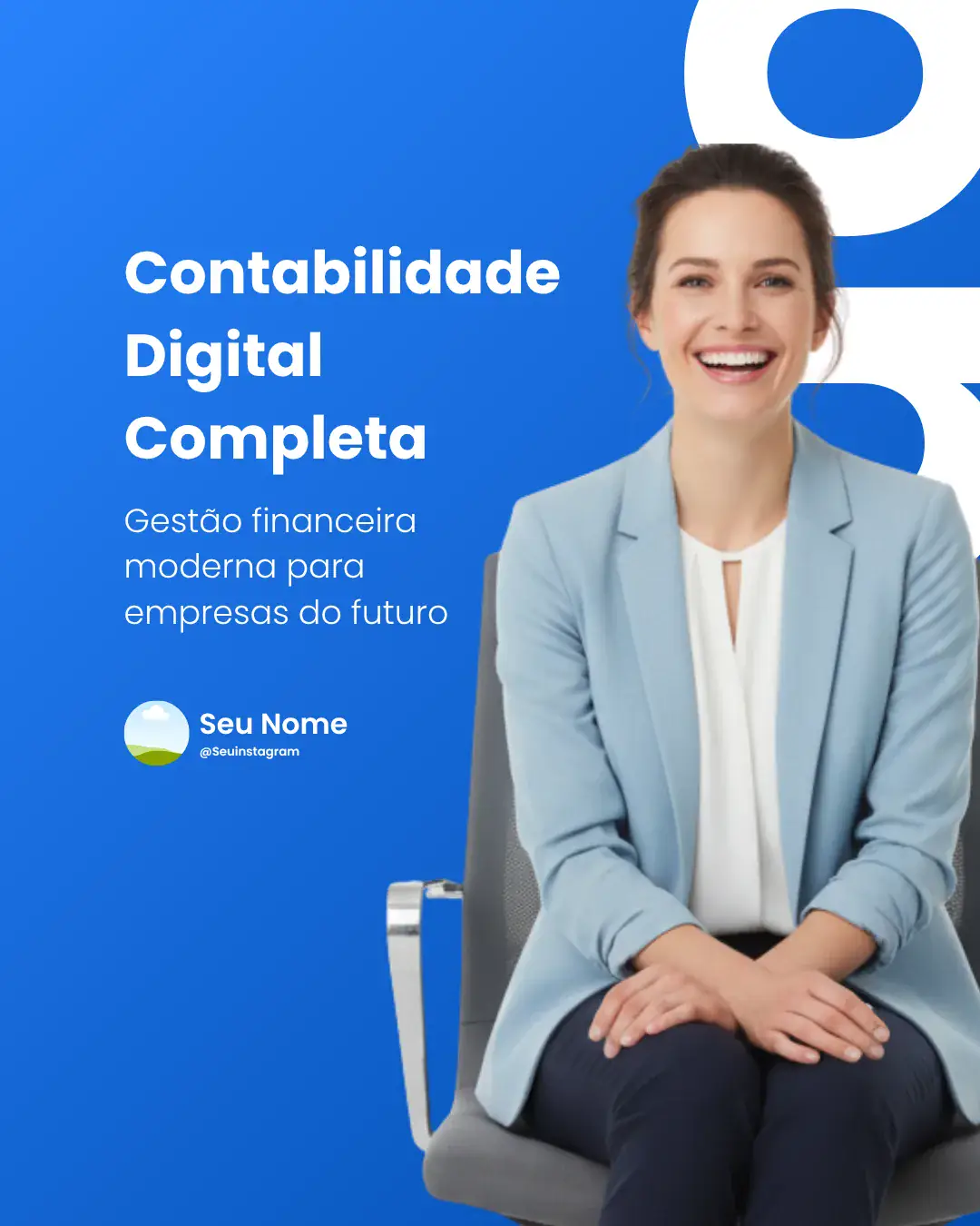Arte editável 3 do pack contábil