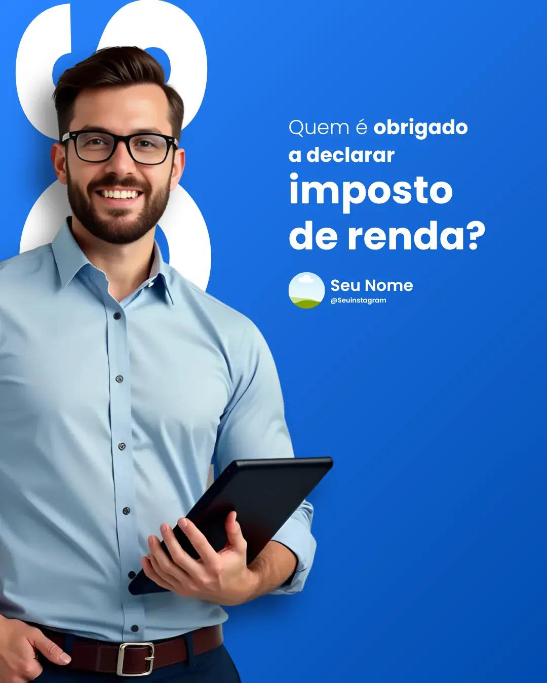 Arte editável 7 do pack contábil